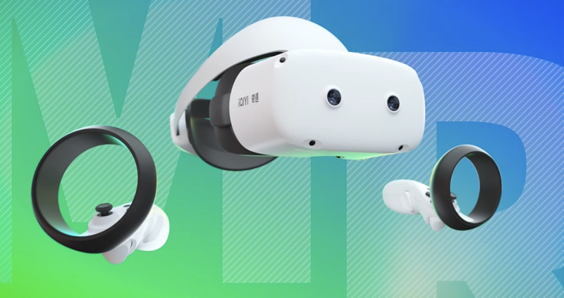 双目RGB全彩透视,爱奇艺奇遇MIX VR一体机发布