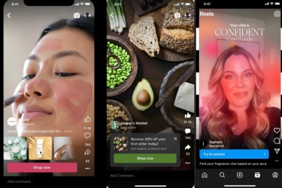 Meta：宣布为Instagram Reels和Facebook Stories投放AR广告