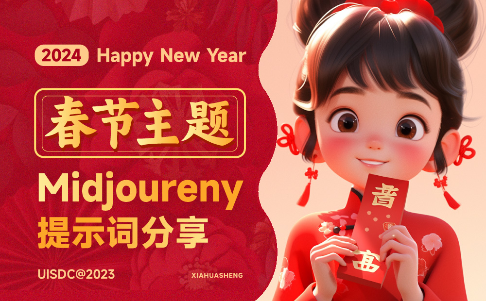 15 组高质量春节主题 Midjourney 提示词！新年氛围拉满！